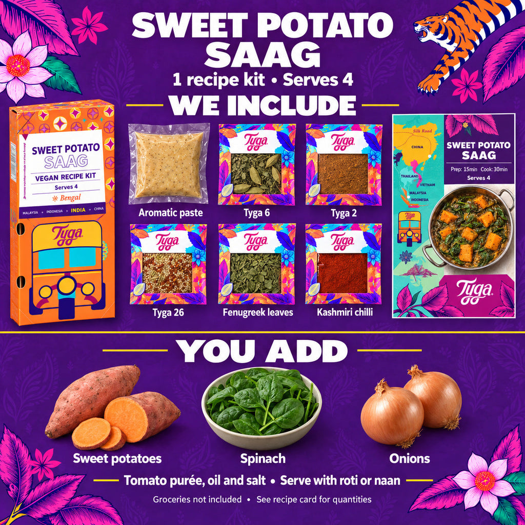 Sweet Potato Saag Recipe Kit