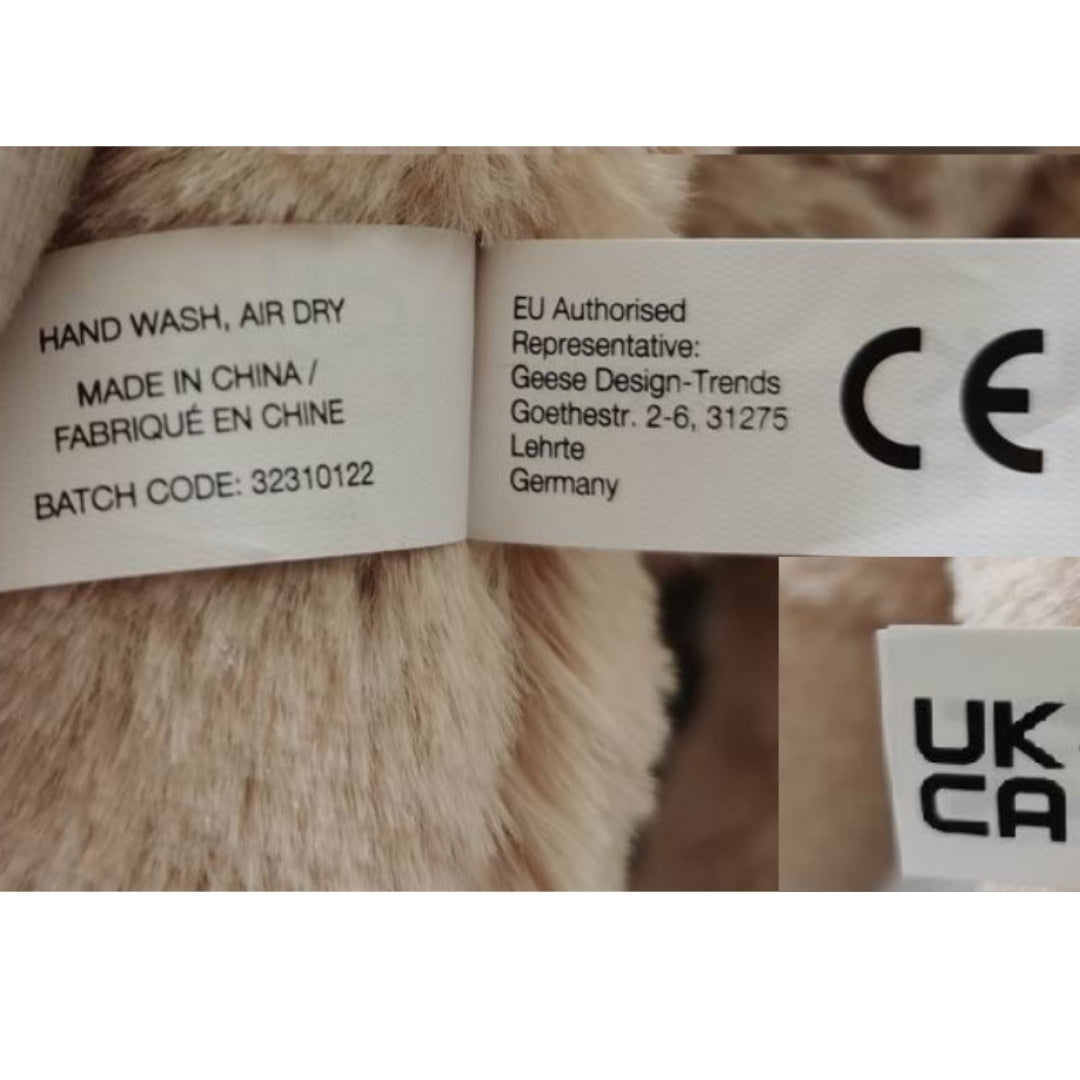 Personalised Teddy Bear | Engraved Baby Keepsake | Shower Gift