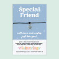 Special Friend Wish Bracelet – Friendship Keepsake Jewelry With Gift Card For Besties