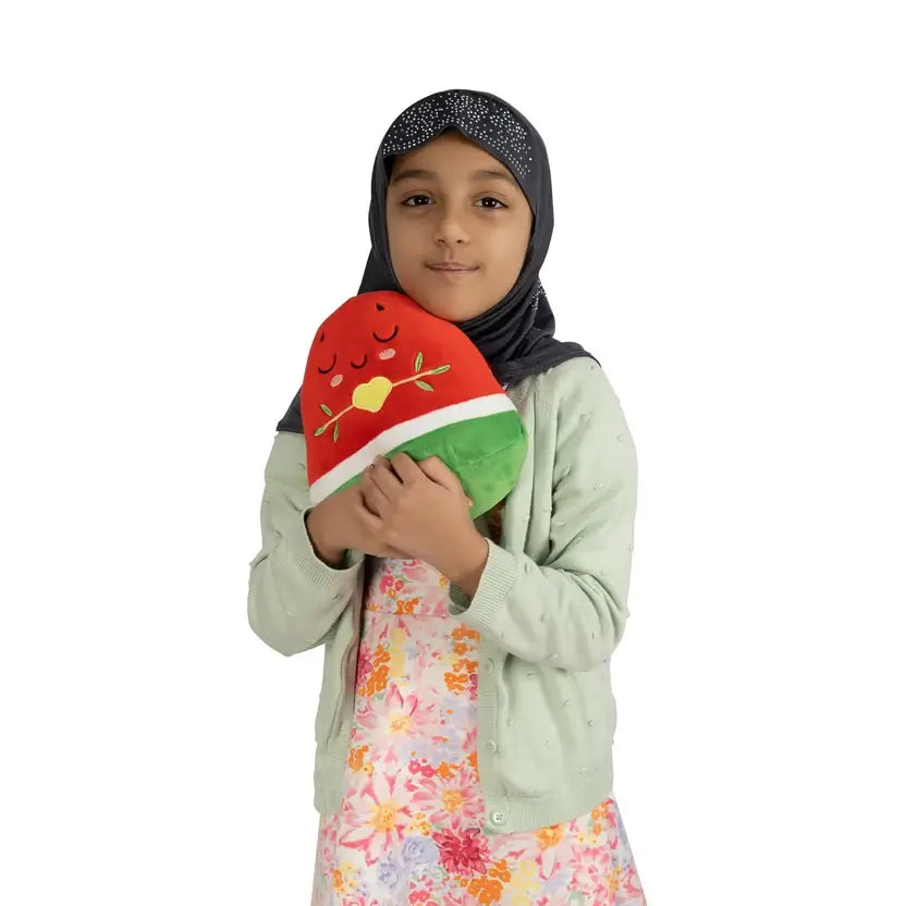 Nūr Watermelon Plushie | Islamic Toys for Kids (40cm)