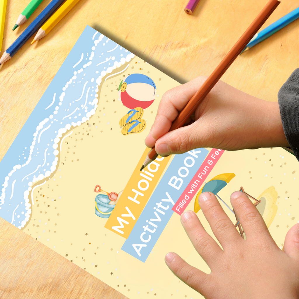 My Holiday Activity Book | Filled With Fun & Feelings | Vacation Survival Tool | Travel Companion | Regulate, Play & Explore