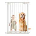 Venture Q-Fix 110cm Extra Tall Pressure Fit Baby & Pet Safety Gate - 73-80cm - White