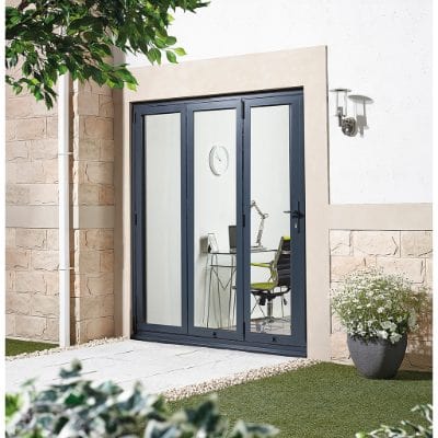 LPD ALuvu Anthracite Grey Folding Sliding External Door - All Sizes