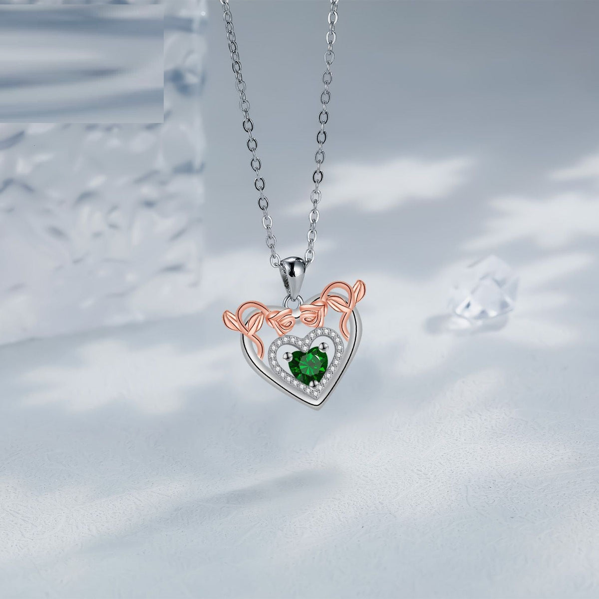Love Rose Pendant Valentine's Day Gift High Sense