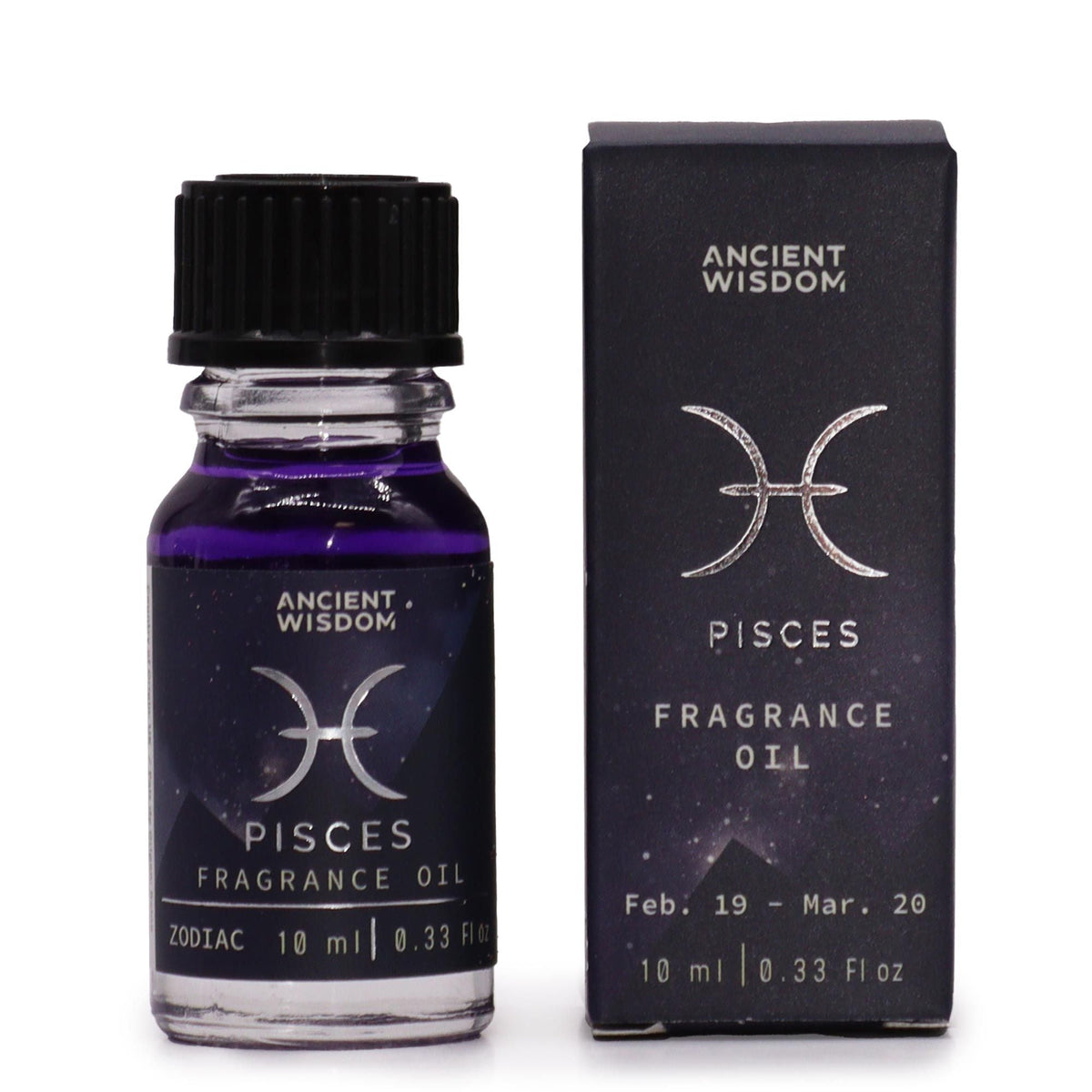 Pisces Zodiac Gift Set — Crystal Candle, Gemstone Bracelet, Bath Fizzers & Fragrance Oil