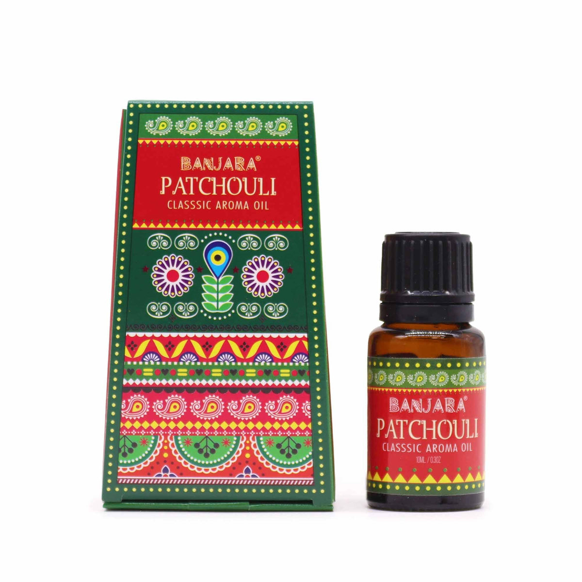 Banjara Indian Fragrance Oil 10ml - Pathchouli