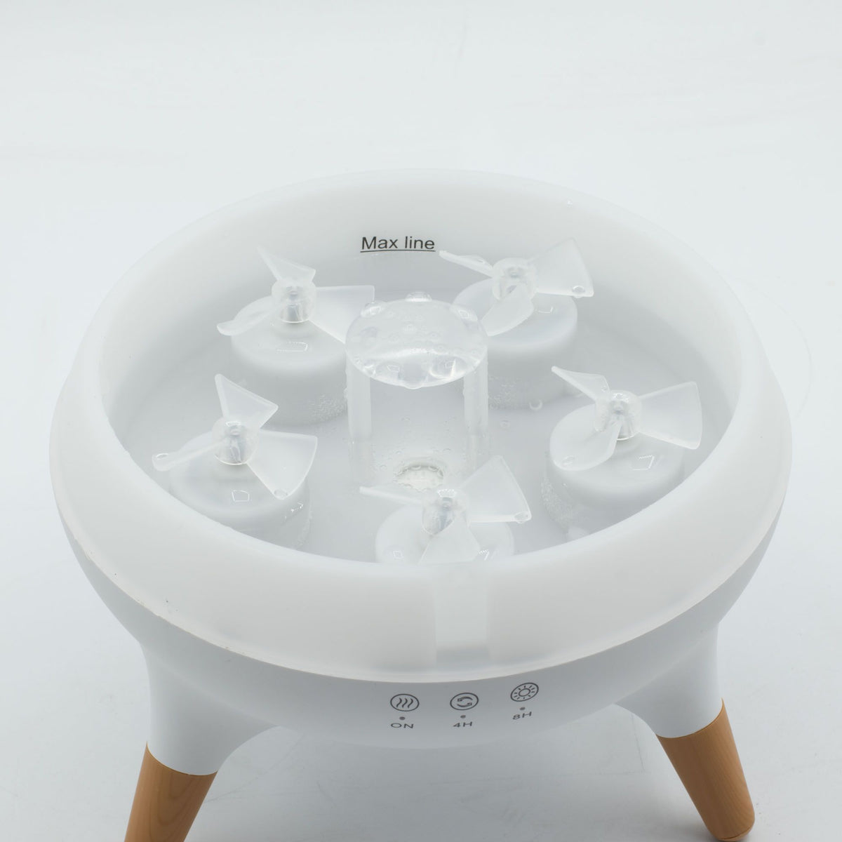 Jellyfish Puff Effect Aroma Diffuser with Colour-Changing LED
