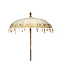 Bali Patio Parasol Garden Umbrella - Natural Decor - 2m