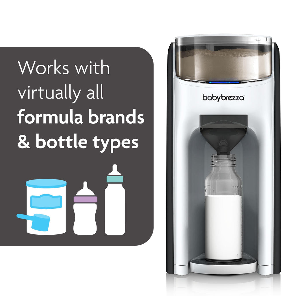 Baby Brezza Formula Pro Advanced - Automatic Warm Formula Dispenser, 2–10 oz, 3 Temperature Settings