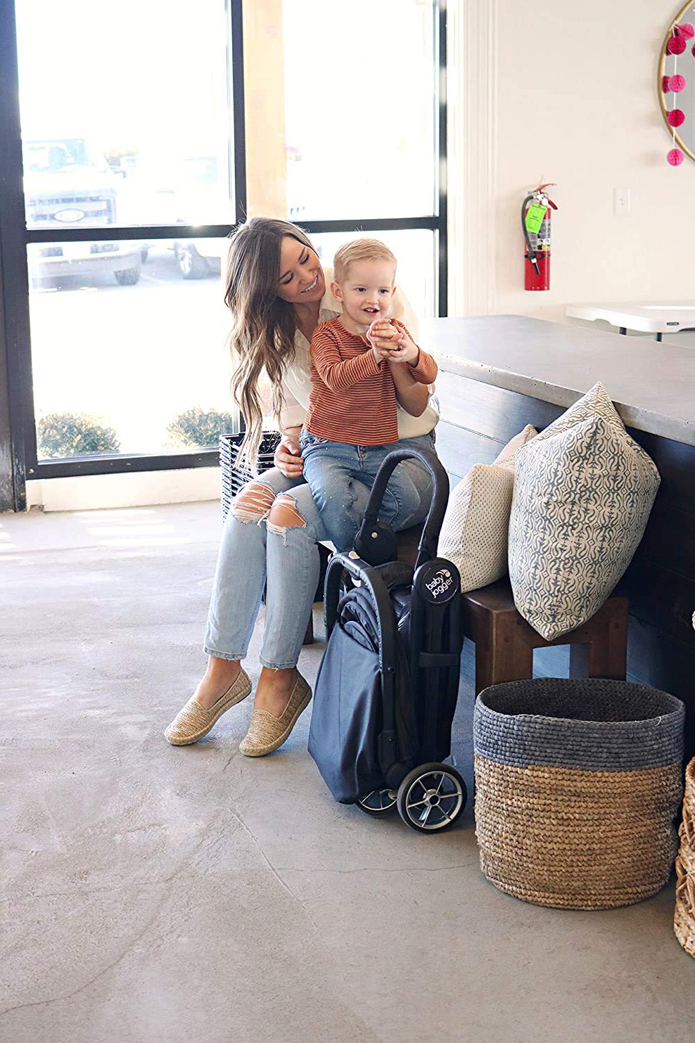 Baby Jogger City Tour 2 Ultra-Compact Travel Stroller – Pitch Black, 14 lb, Easy Fold, Carry-On Approved