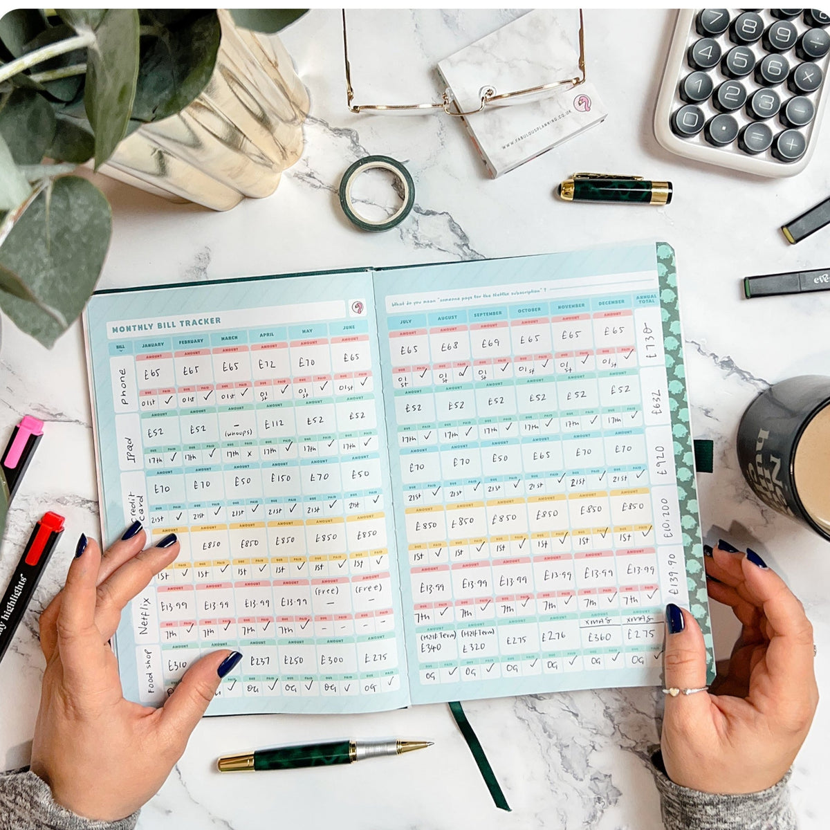 Budget - Deluxe Life Journal
