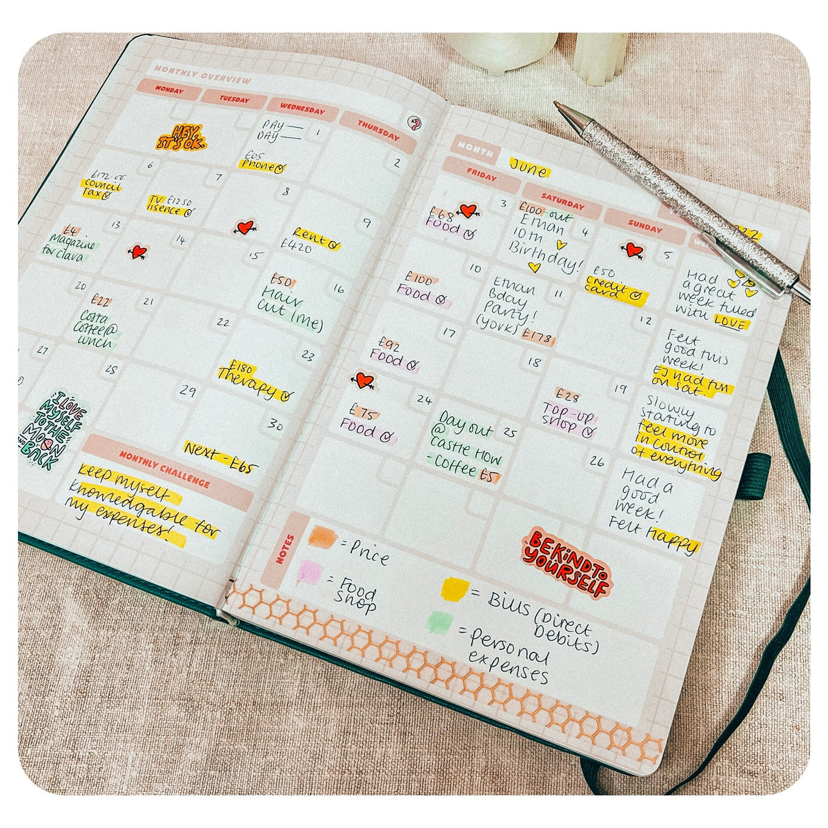 Budget - Deluxe Life Journal