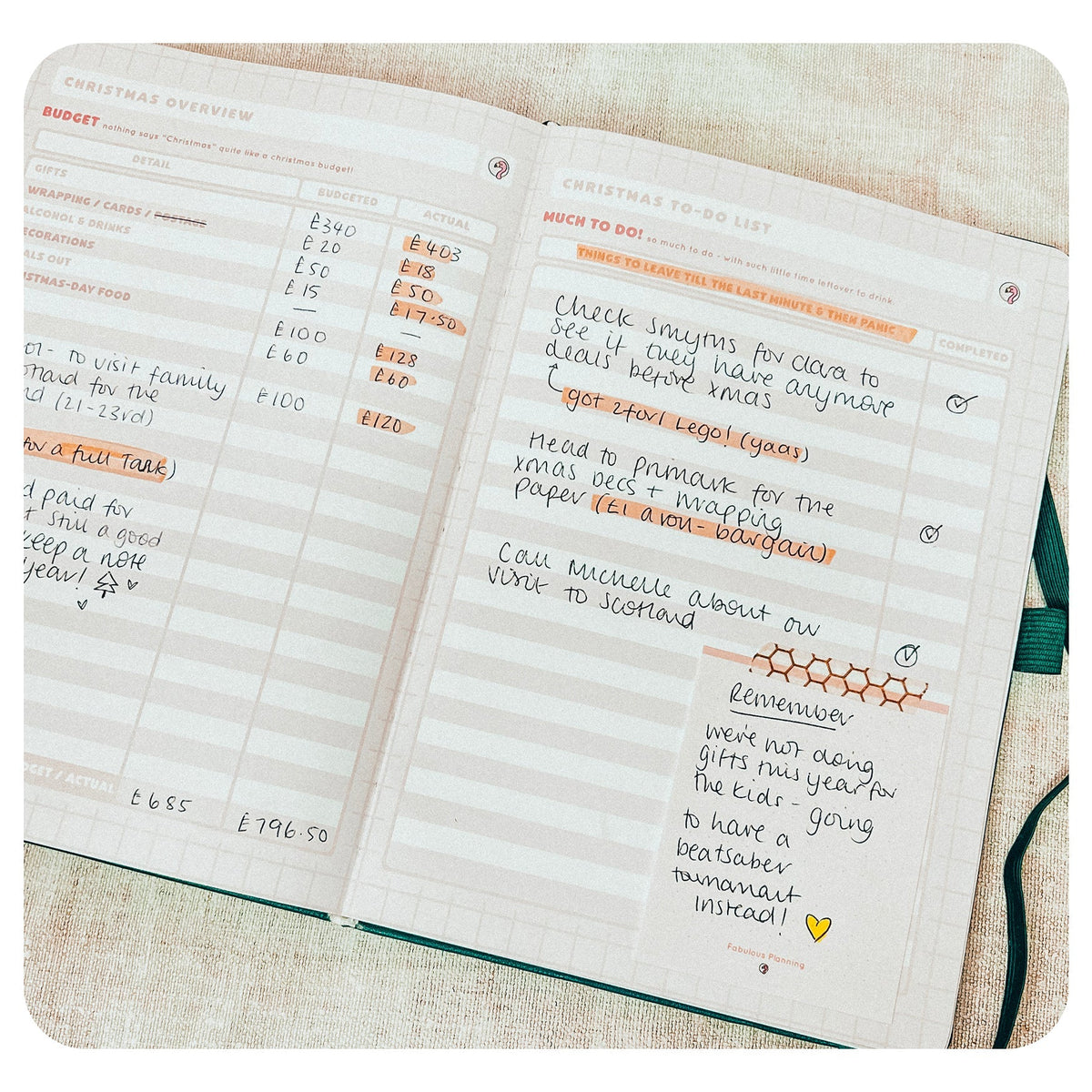 Budget - Deluxe Life Journal
