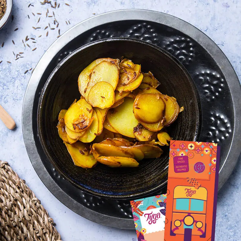 Mushroom Bhaji & Cumin Potato Recipe Kit