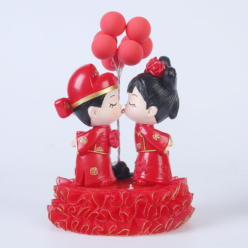 Layered Cake Ornament Valentine's Day Love Wedding Gift