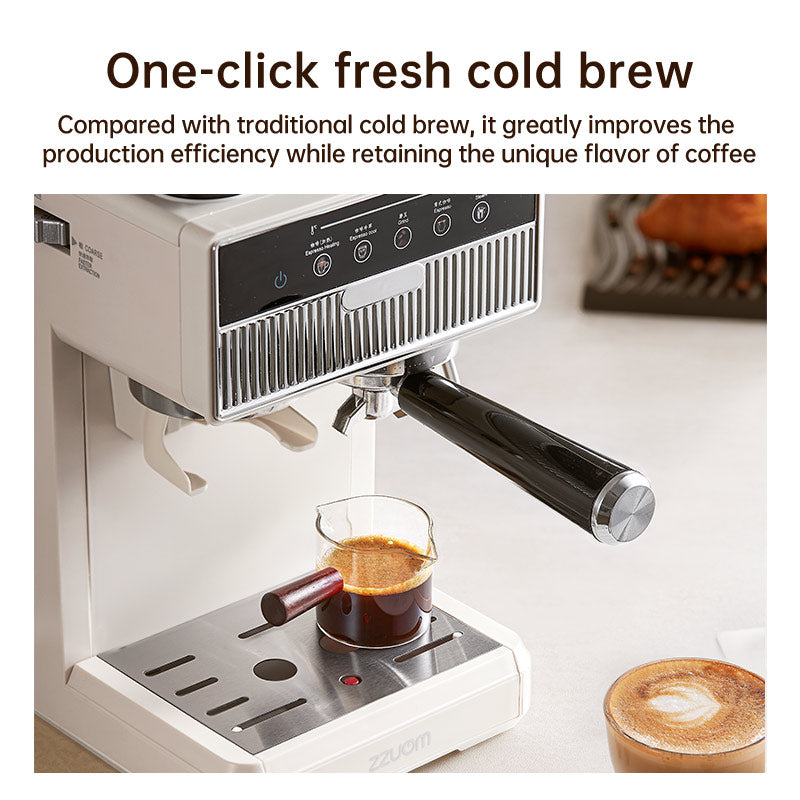 Italian-style Grinder Integrated Coffee Machine