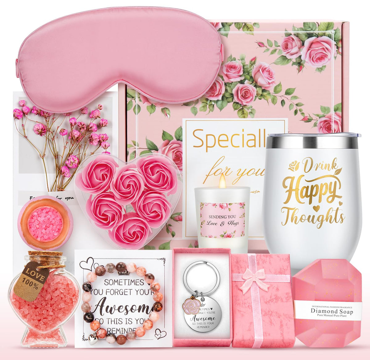 Copetlife Spa Gift Basket for Women – Birthday & Self-Care Gift Set