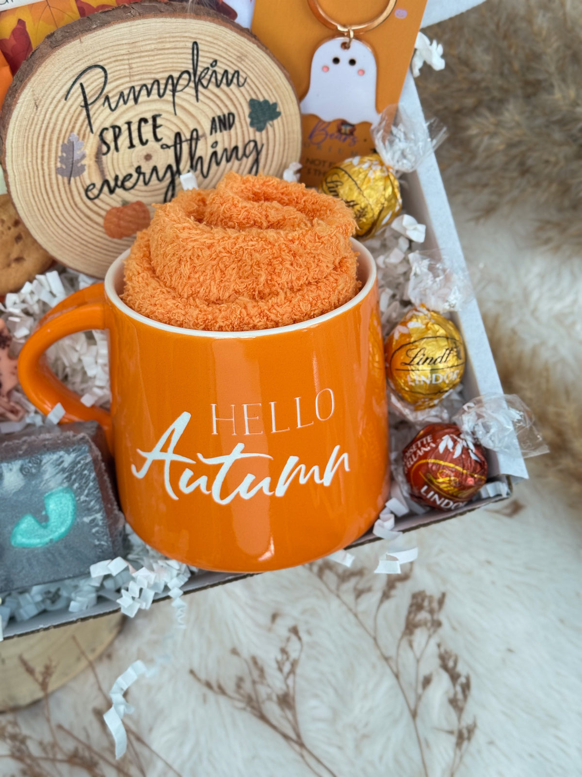 Cosy Autumn Nights Boo Basket Gift Hamper