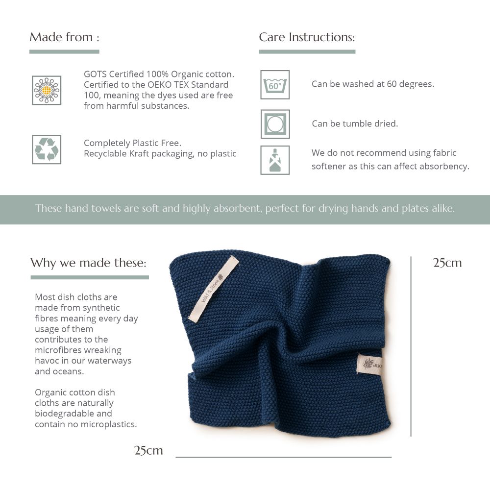 Organic Cotton Dishcloth