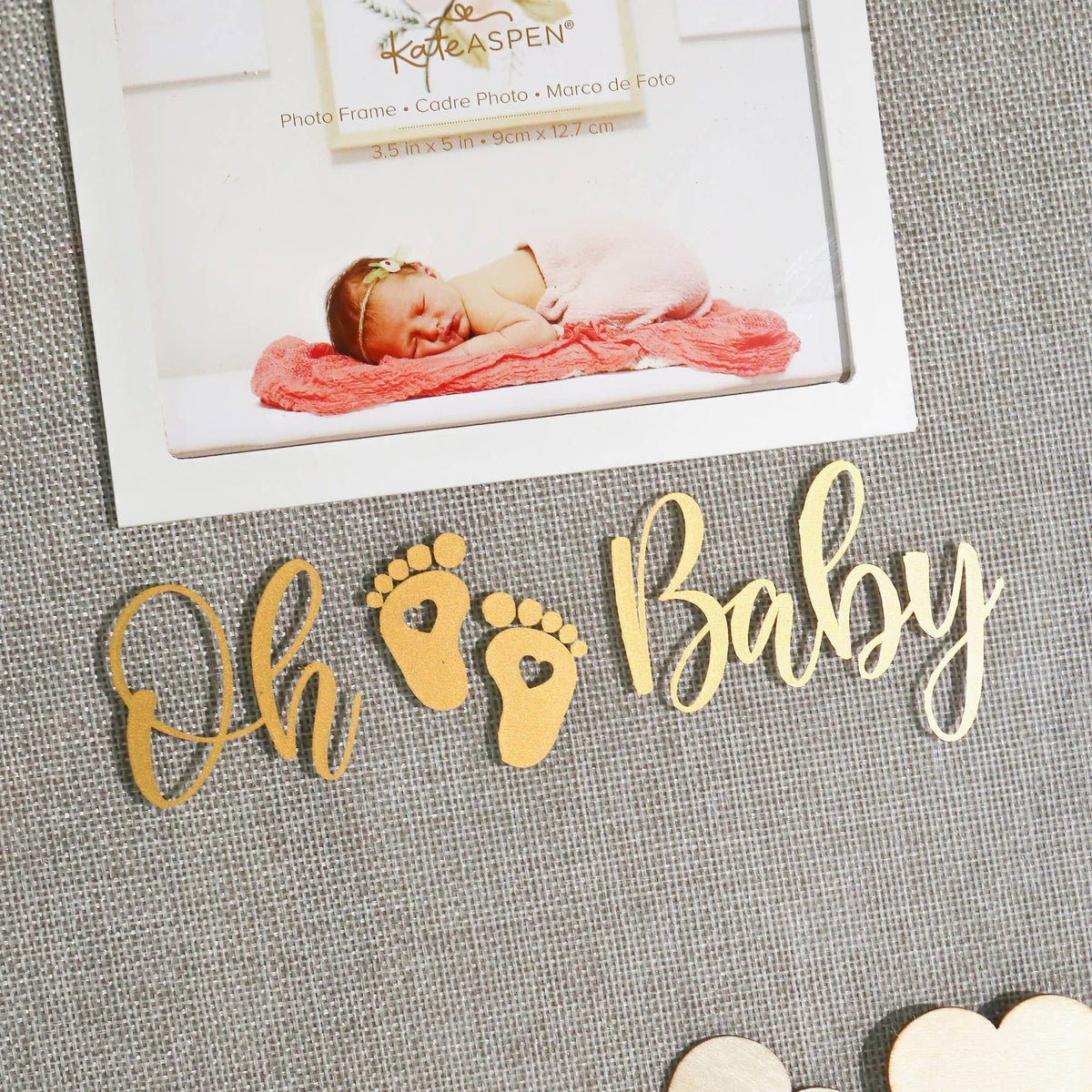 Oh Baby Guest Book Alternative Frame