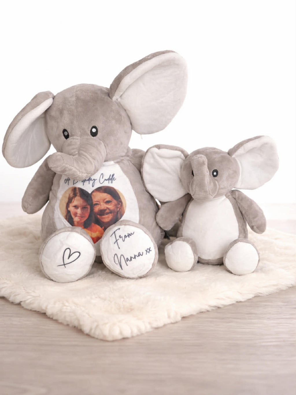 Personalised A Cuddle From Heaven Photo Teddy