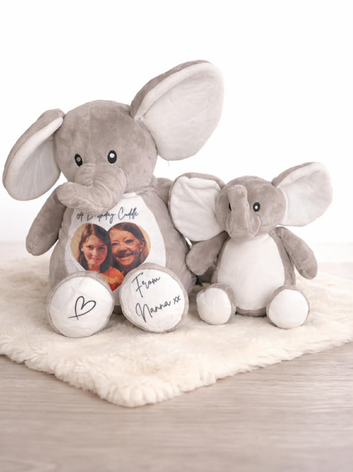 Personalised A Cuddle From Heaven Photo Teddy