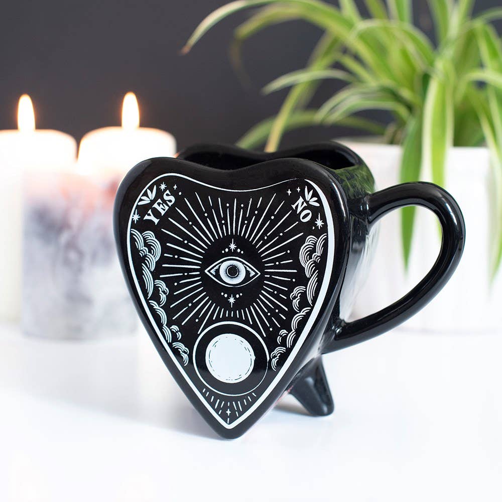 Gothic Black Planchette Mug