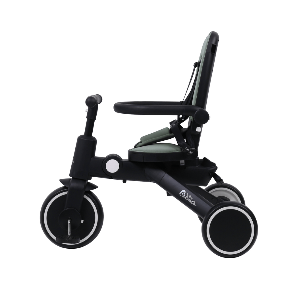 Foryourlittleone Xplor 6 in 1 Foldable Trike - Green (10m-4y)