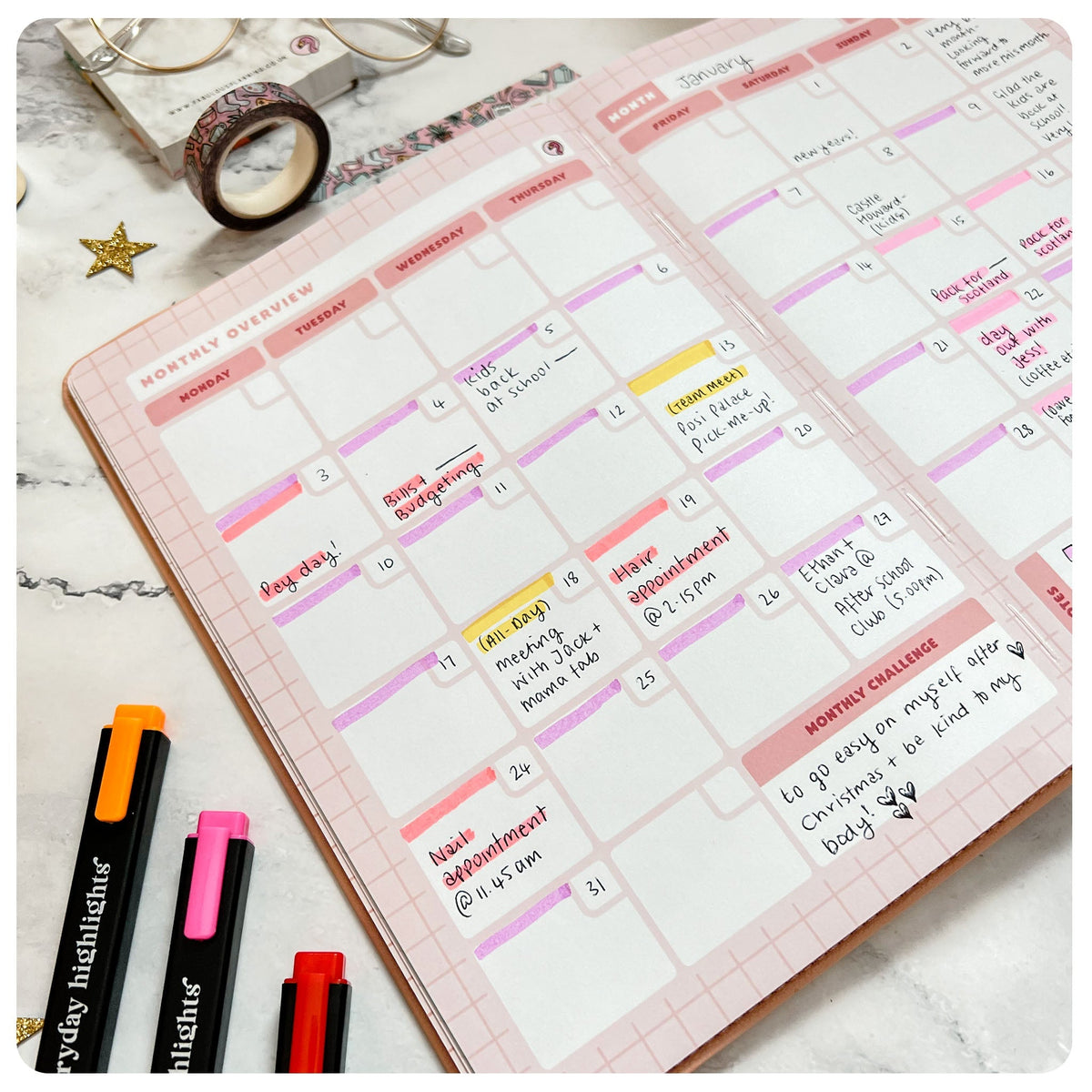 Health & Wellness - Deluxe Life Journal
