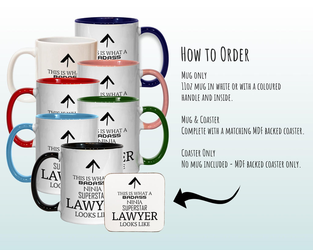 This Is What A Badass Lawyer Looks Like 11oz Coffee Mug Tea Gift Idea For Law Graduate Student Lawyer Solicitor Barrister Court MG0637