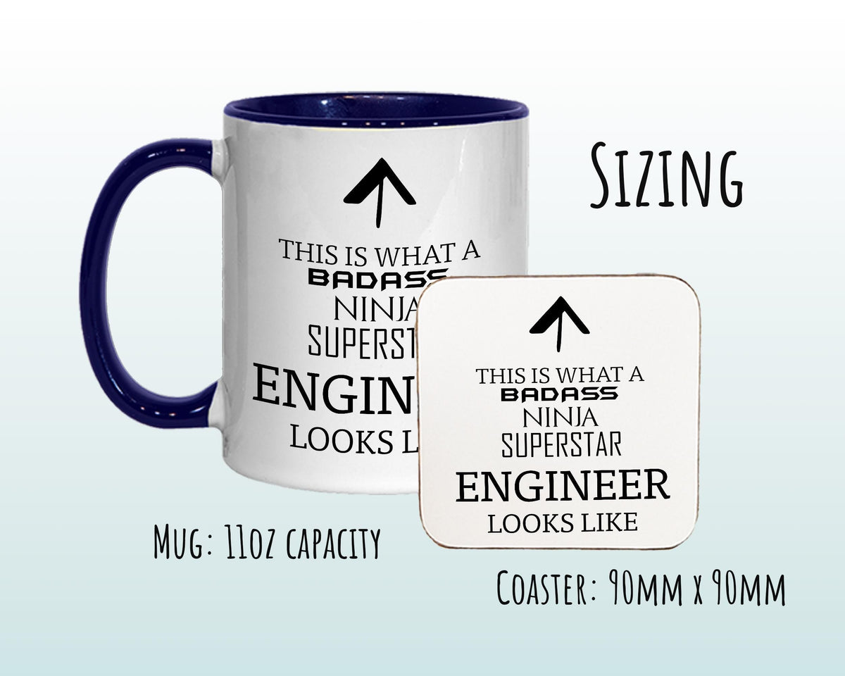 This Is What A Badass Engineer Looks Like 11oz Coffee Mug Tea Gift Idea For Electrical Mechanical Robotics Engineering Graduate MG0625
