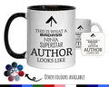 This Is What A Badass Author Looks Like 11oz Coffee Mug Tea Gift Idea For Writer Novelist Journalist Writing Student Graduate MG0785