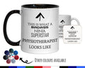 This Is What A Badass Physiotherapist Looks Like 11oz Coffee Mug Tea Gift Idea For Sports Injury Therapy Therapist Medical Graduate MG0649