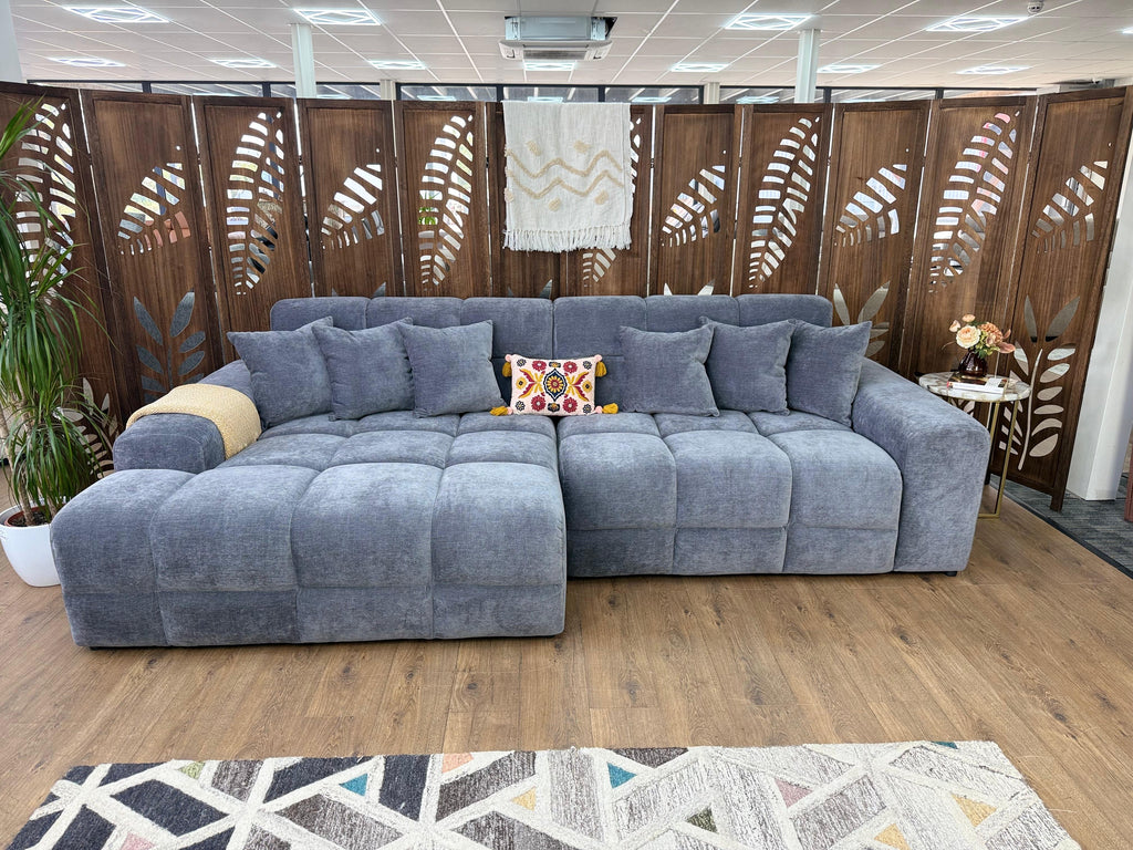 Jacob Ribbed Corner Sofa (Left or Right-Hand)