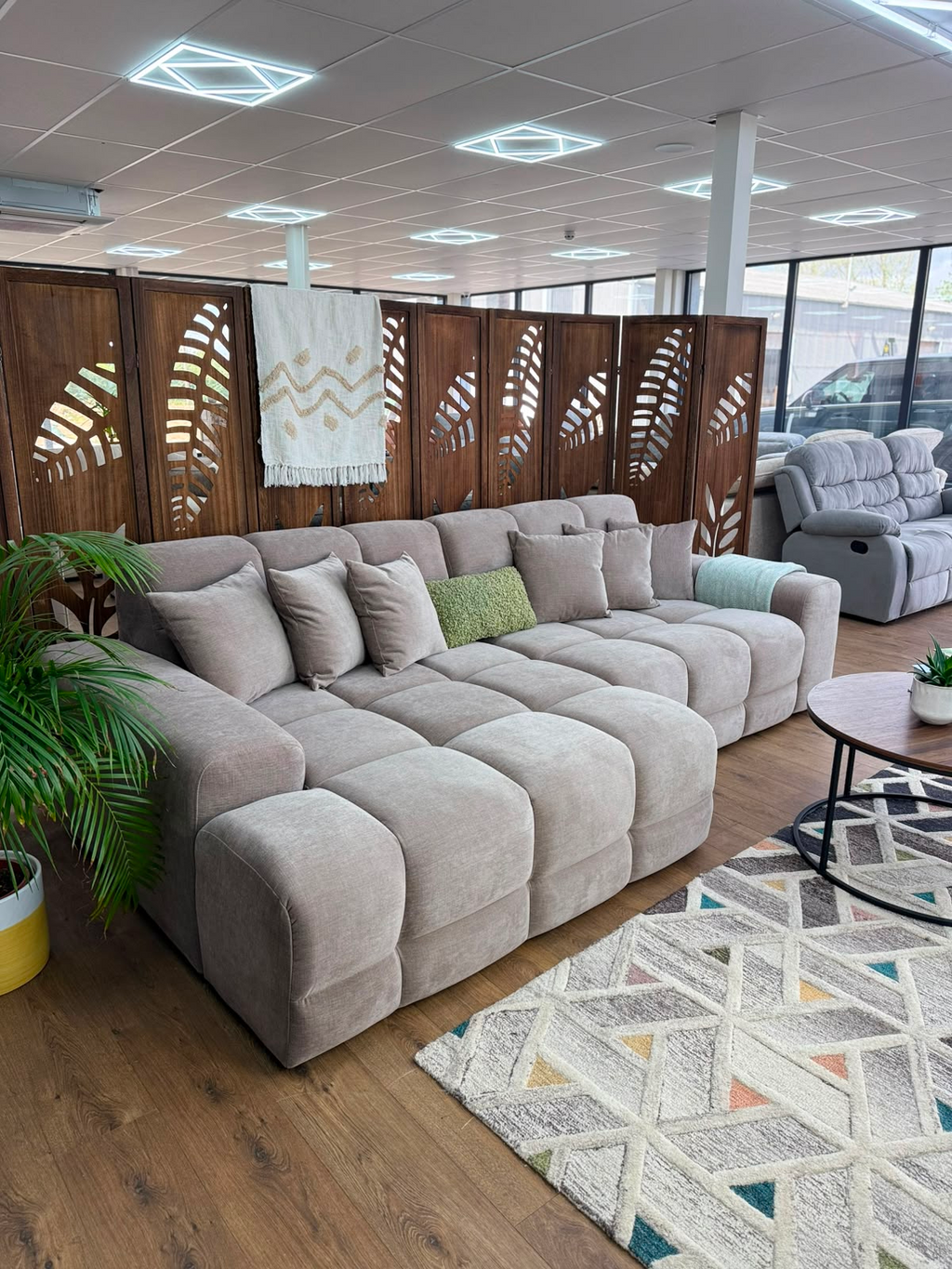 Jacob Ribbed Corner Sofa (Left or Right-Hand)
