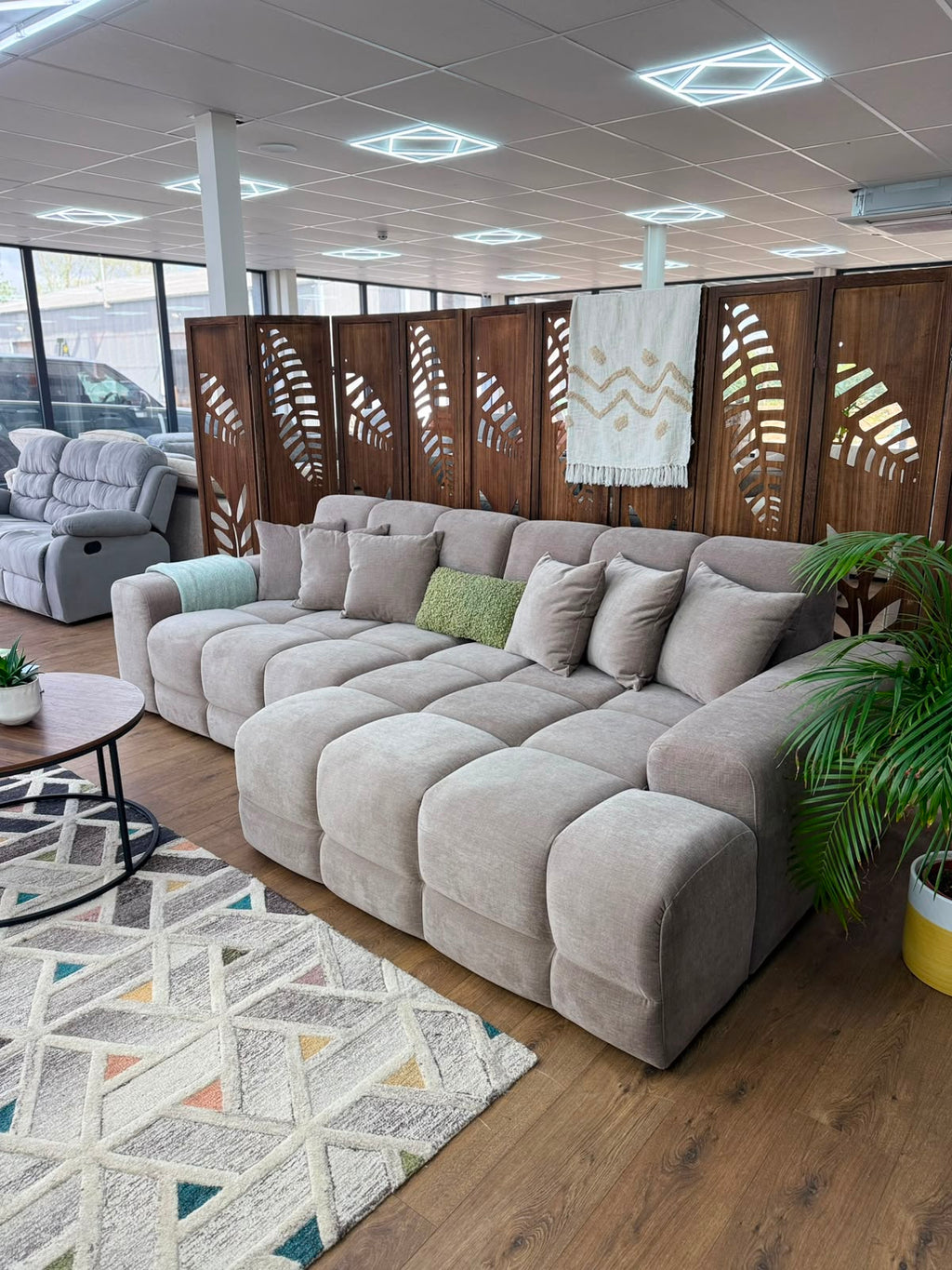 Jacob Ribbed Corner Sofa (Left or Right-Hand)
