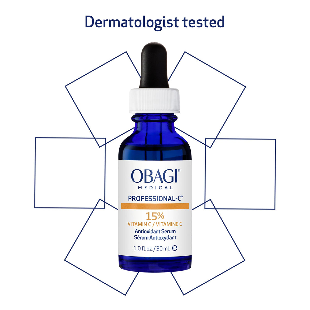 Obagi Medical Professional-C 15% Vitamin C Serum – Brighten Skin Tone & Minimize Fine Lines – 0.42 oz