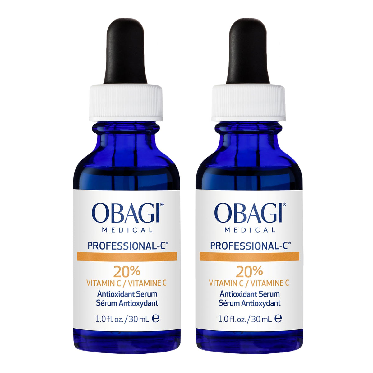 Obagi Medical Professional-C 20% Vitamin C Serum – Brighten Skin Tone & Minimize Fine Lines | 1 oz