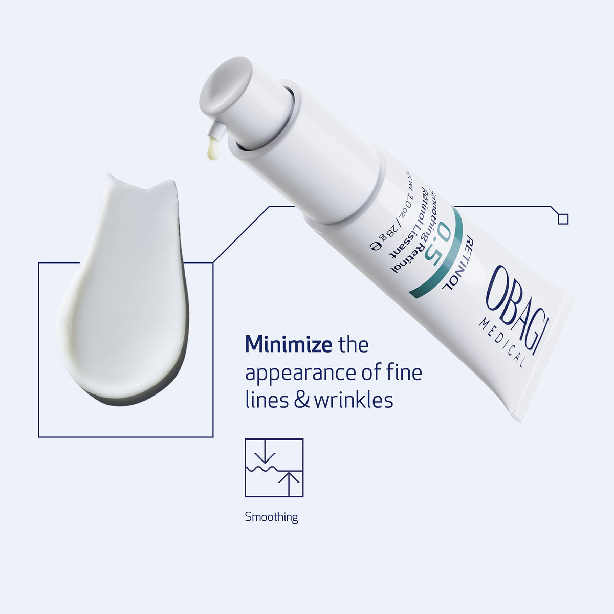 Obagi Medical Retinol 0.5 Cream — Gentle Retinol with Entrapped Delivery (1 oz)