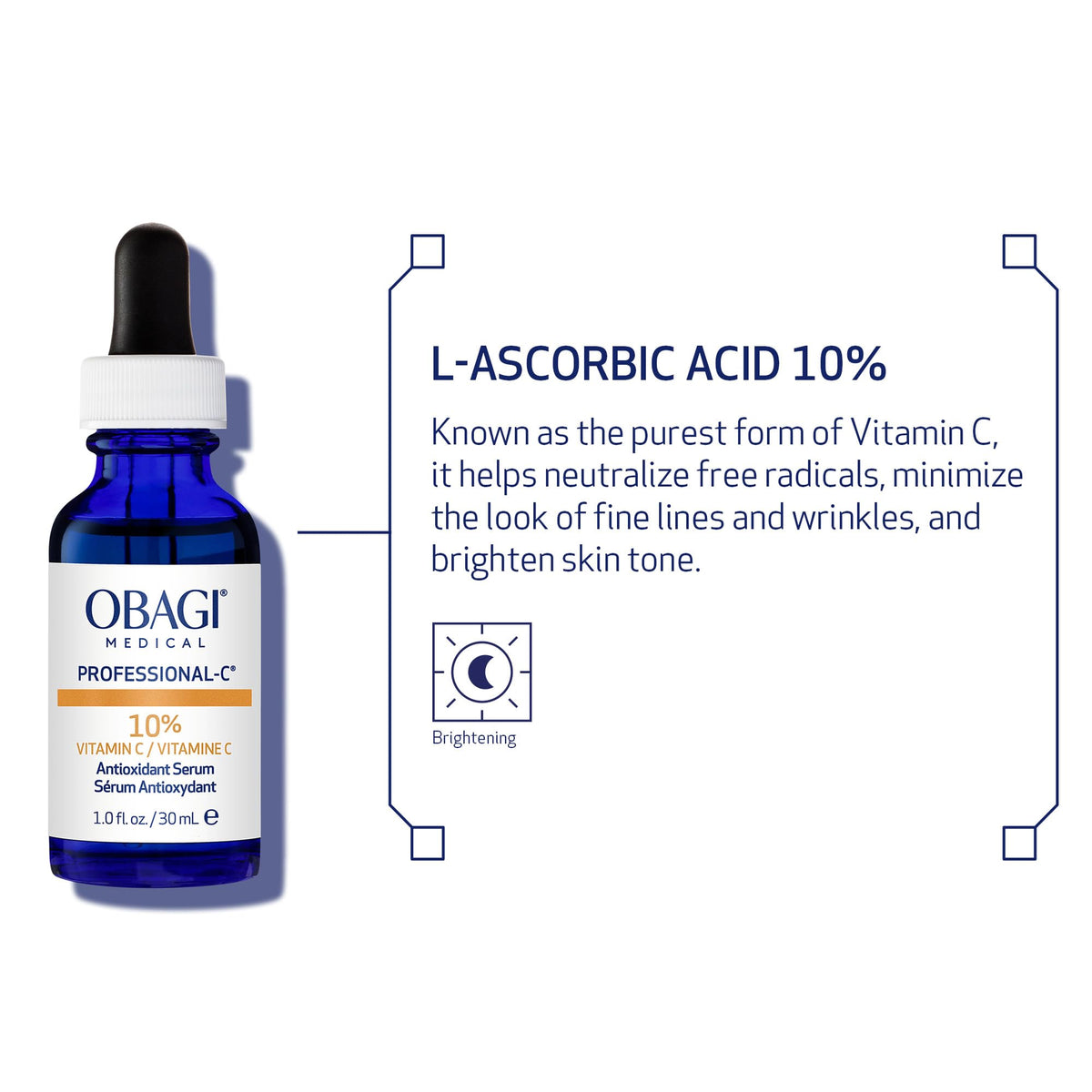 Obagi Professional-C 10% Vitamin C Serum – Brighten and Smooth Skin