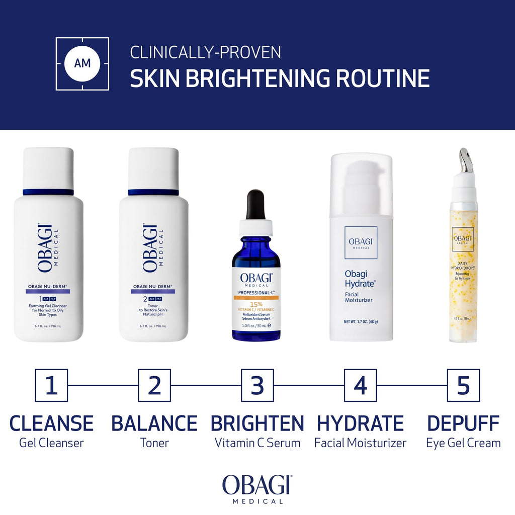 Obagi Professional-C 15% Vitamin C Serum – Brighten Skin Tone & Minimize Fine Lines | 1 oz