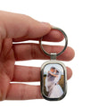 Personalised Photo Message Text ID Wedding Special Occasion Memory Tag Keyring with Gift Box