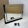 Vanity Mirror 58x48cm LED Lights 10X Magnification 3 Colour Dimmable Hasipu Used