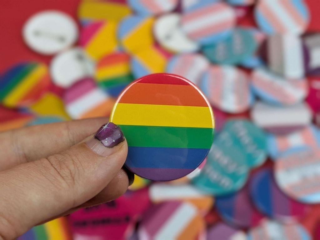 Gay Pride Pin Badge