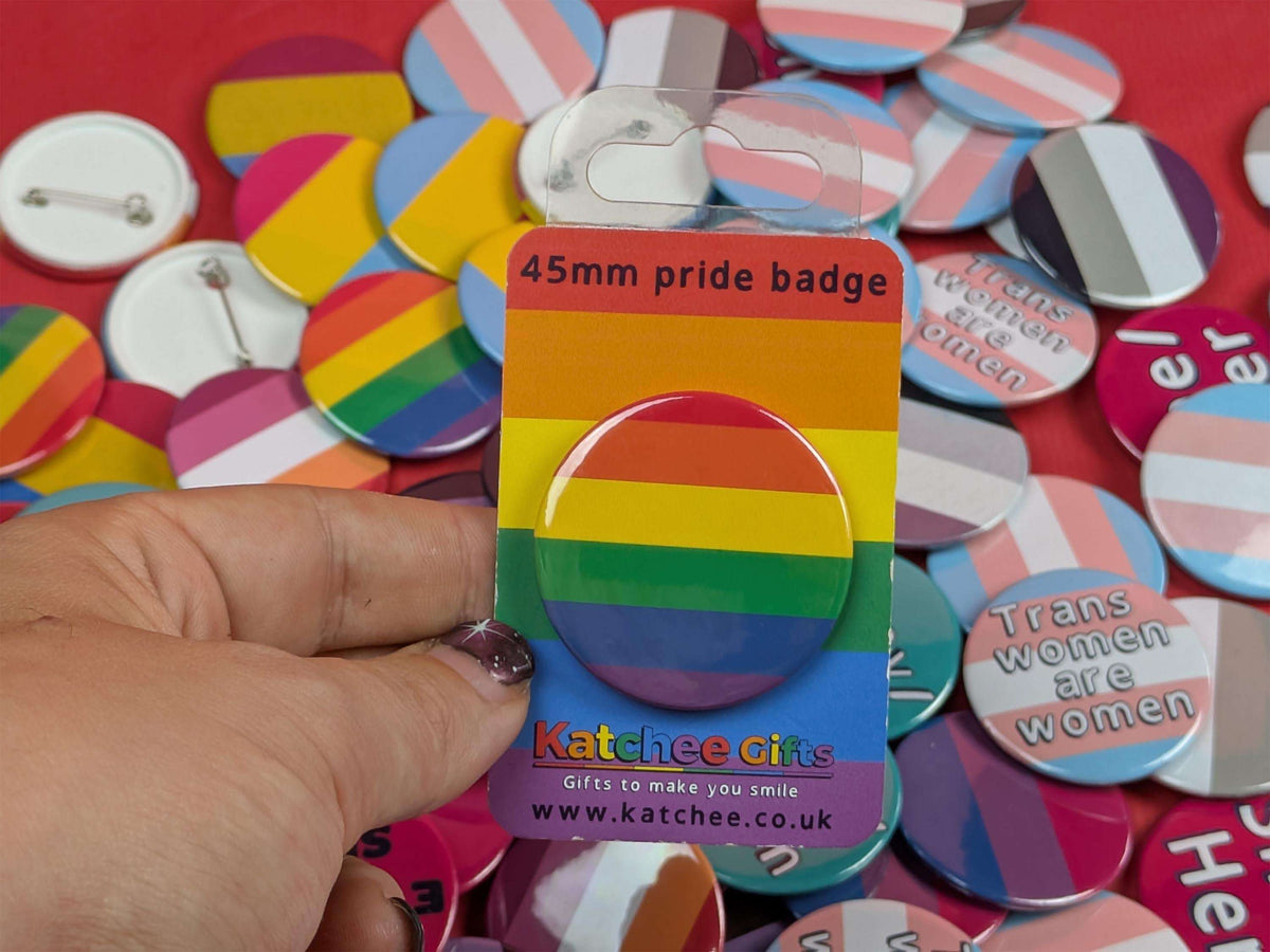 Gay Pride Pin Badge