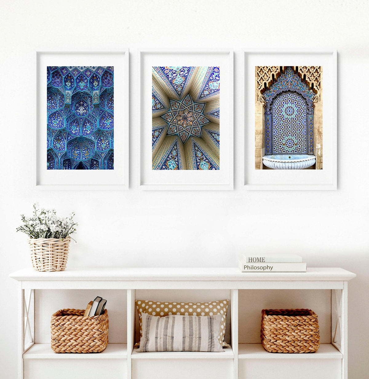Ramadan decoration ideas | Set of 3 wall art prints