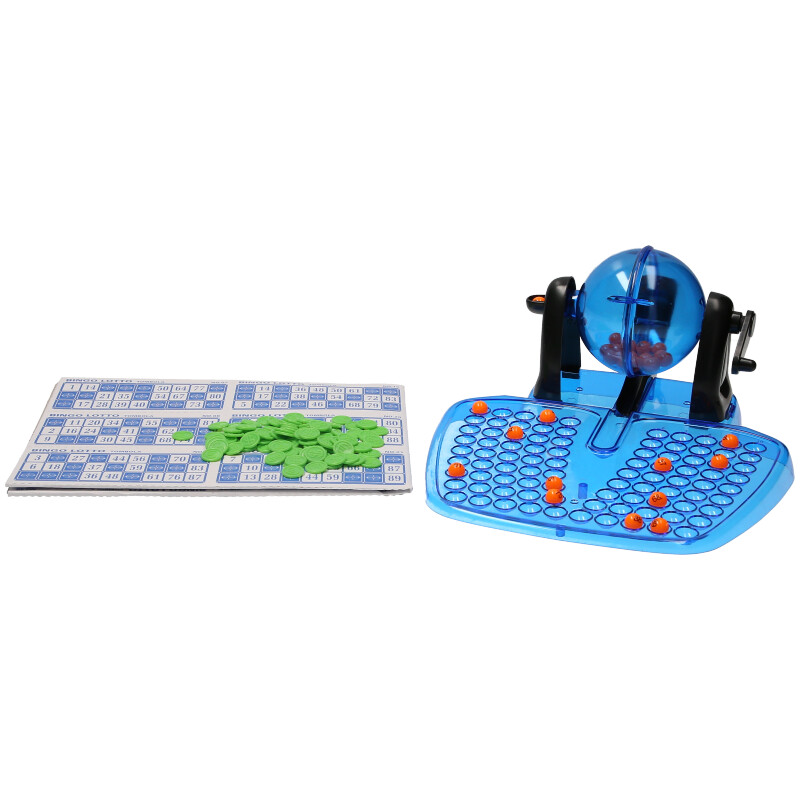 Bingo Lotto Game – Traditional Family Bingo Set with 90 Balls & Tray (Ages 5 to 105)