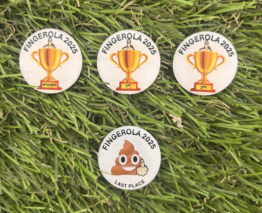 Personalised Golf Ball Markers for Groups & Society Events