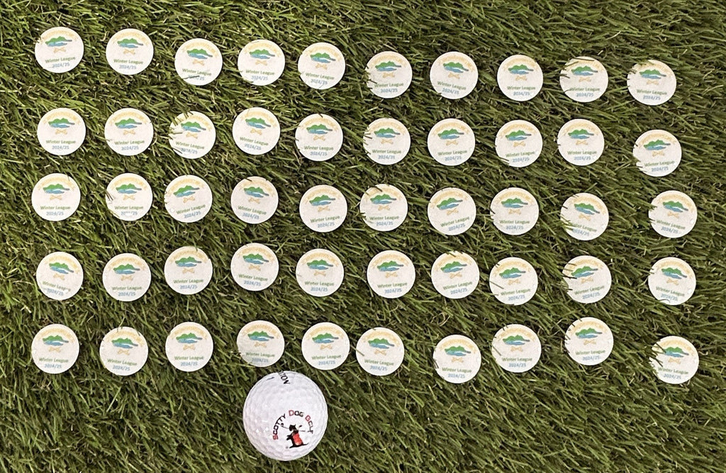 Personalised Golf Ball Markers for Groups & Society Events