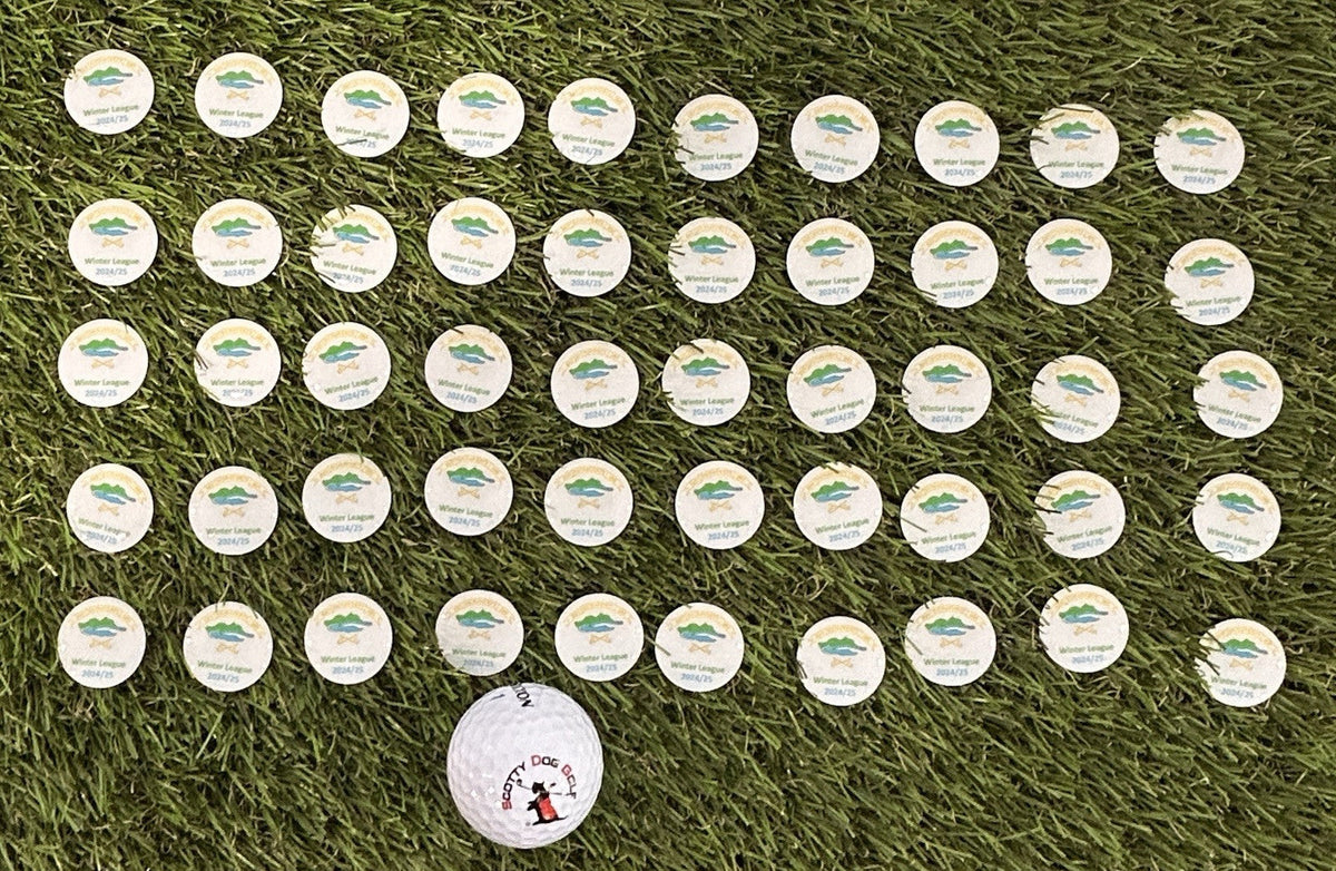 Personalised Golf Ball Markers for Groups & Society Events